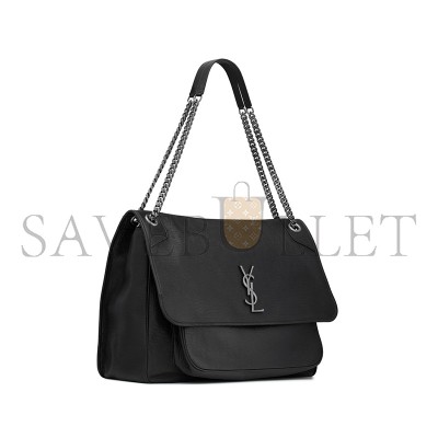 YSL NIKI OVERSIZED IN GRAINED LAMBSKIN 755857AACIA1000 (47*34*16cm)