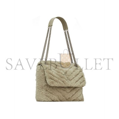 YSL NIKI MEDIUM IN SHEARLING 498894322561 (28*20.5*8.5cm)