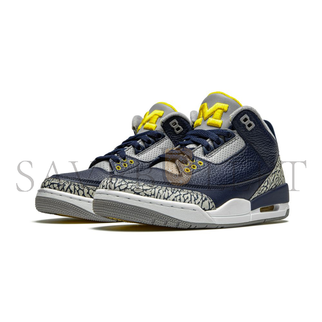 NIKE JORDAN 3 RETRO MICHIGAN PE AJ3-820064
