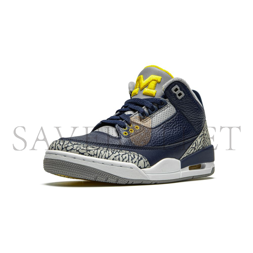 NIKE JORDAN 3 RETRO MICHIGAN PE AJ3-820064