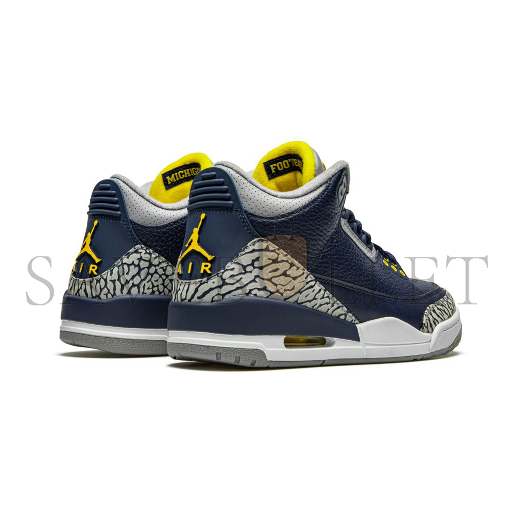 NIKE JORDAN 3 RETRO MICHIGAN PE AJ3-820064