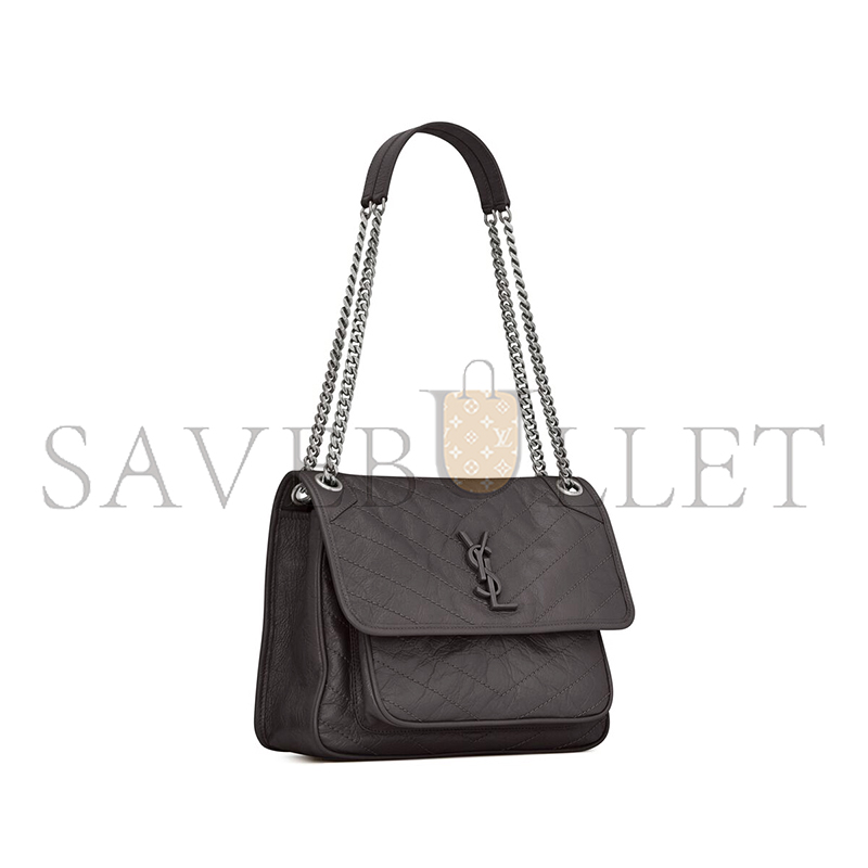 YSL NIKI MEDIUM IN VINTAGE LEATHER 6331580EN041112 (28*20*8.5cm)