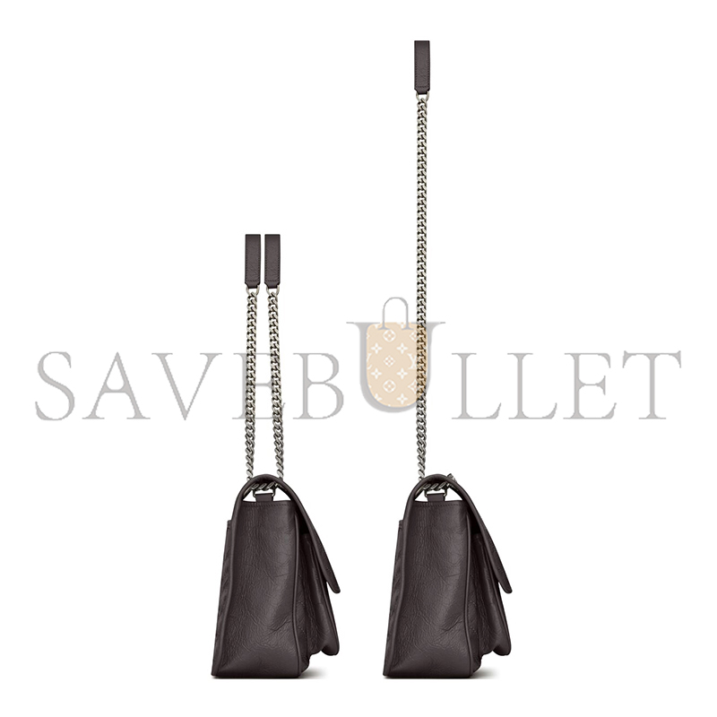 YSL NIKI MEDIUM IN VINTAGE LEATHER 6331580EN041112 (28*20*8.5cm)