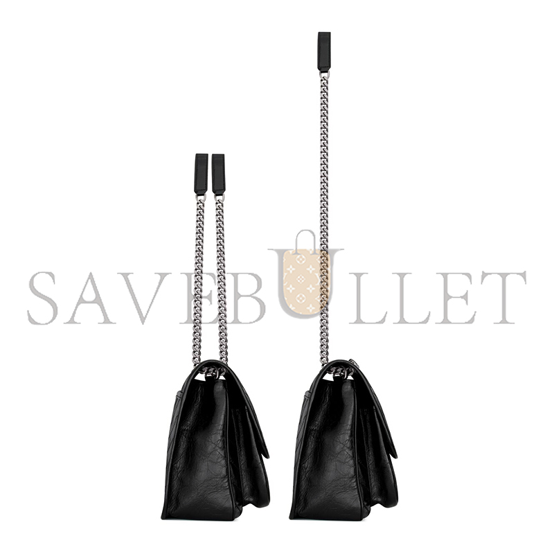 YSL NIKI MEDIUM IN VINTAGE LEATHER 6331580EN041000 (28*20*8.5cm)