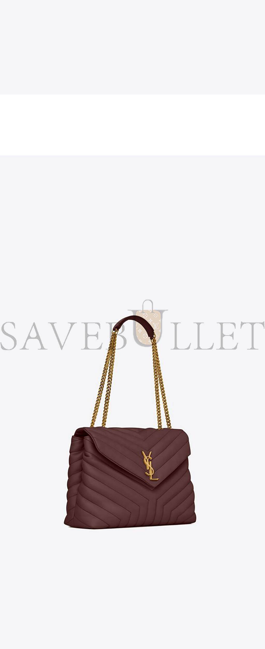 YSL LOULOU MEDIUM CHAIN BAG IN QUILTED LEATHER 574946DV7276475 (32*22*12cm) YSL LOULOU MEDIUM CHAIN BAG IN QUILTED LEATHER 574946DV7276475 (32*22*12cm)