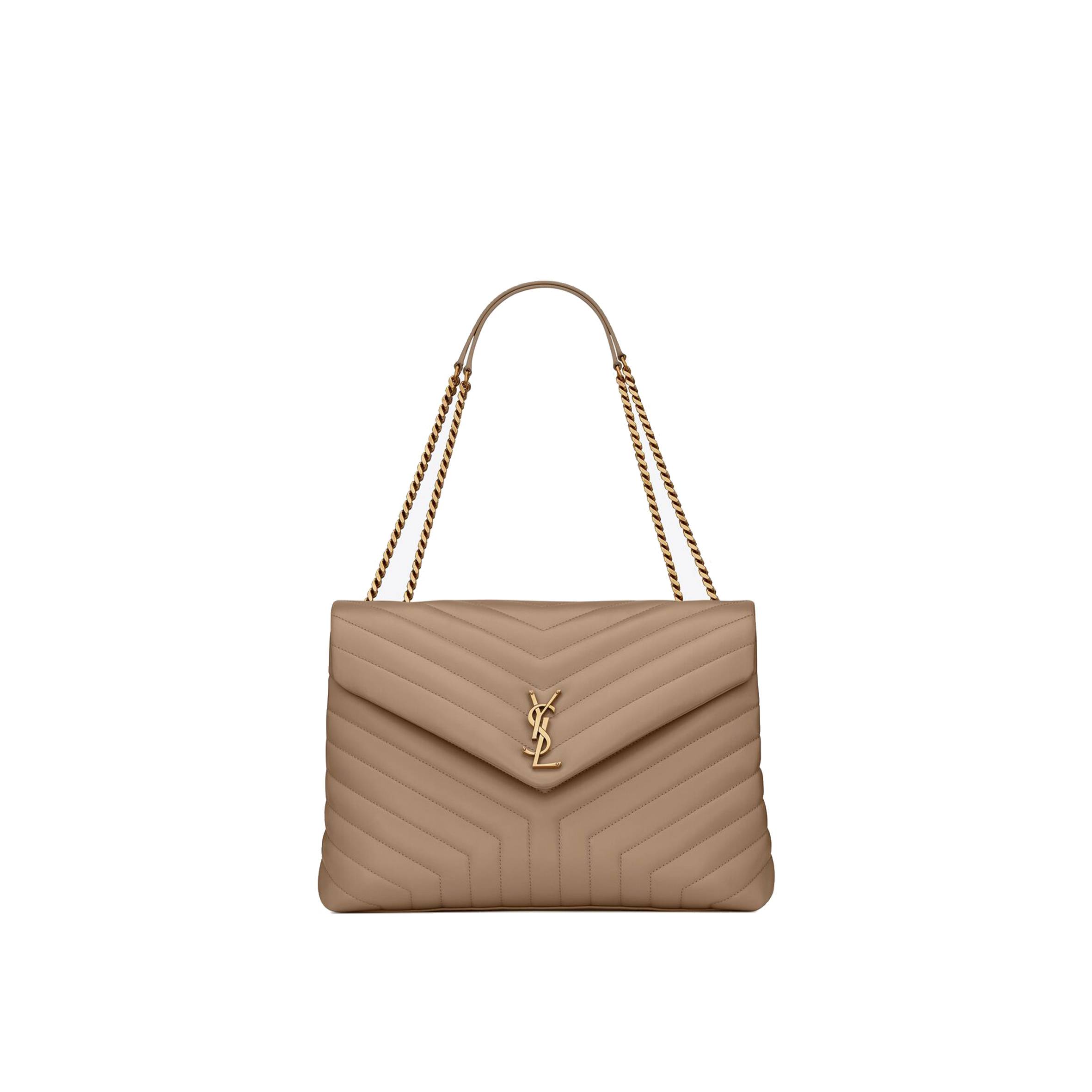YSL LOULOU LARGE CHAIN BAG IN QUILTED LEATHER 574947DV7272826 (38*27*14cm) YSL LOULOU LARGE CHAIN BAG IN QUILTED LEATHER 574947DV7272826 (38*27*14cm)
